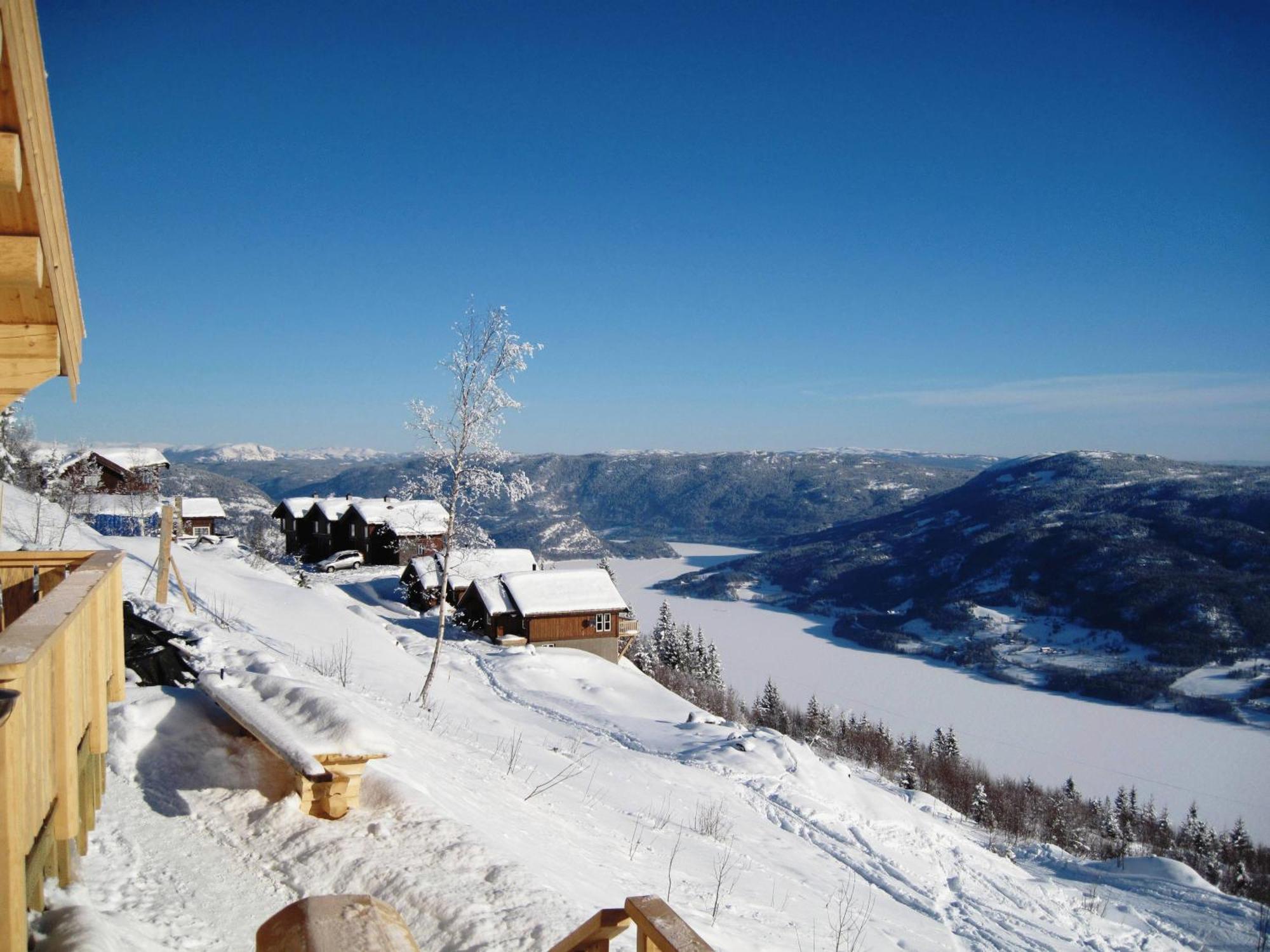 Norefjell - Storhytte Med Jacuzzi Og Fantastisk Beliggenhet Noresund Esterno foto