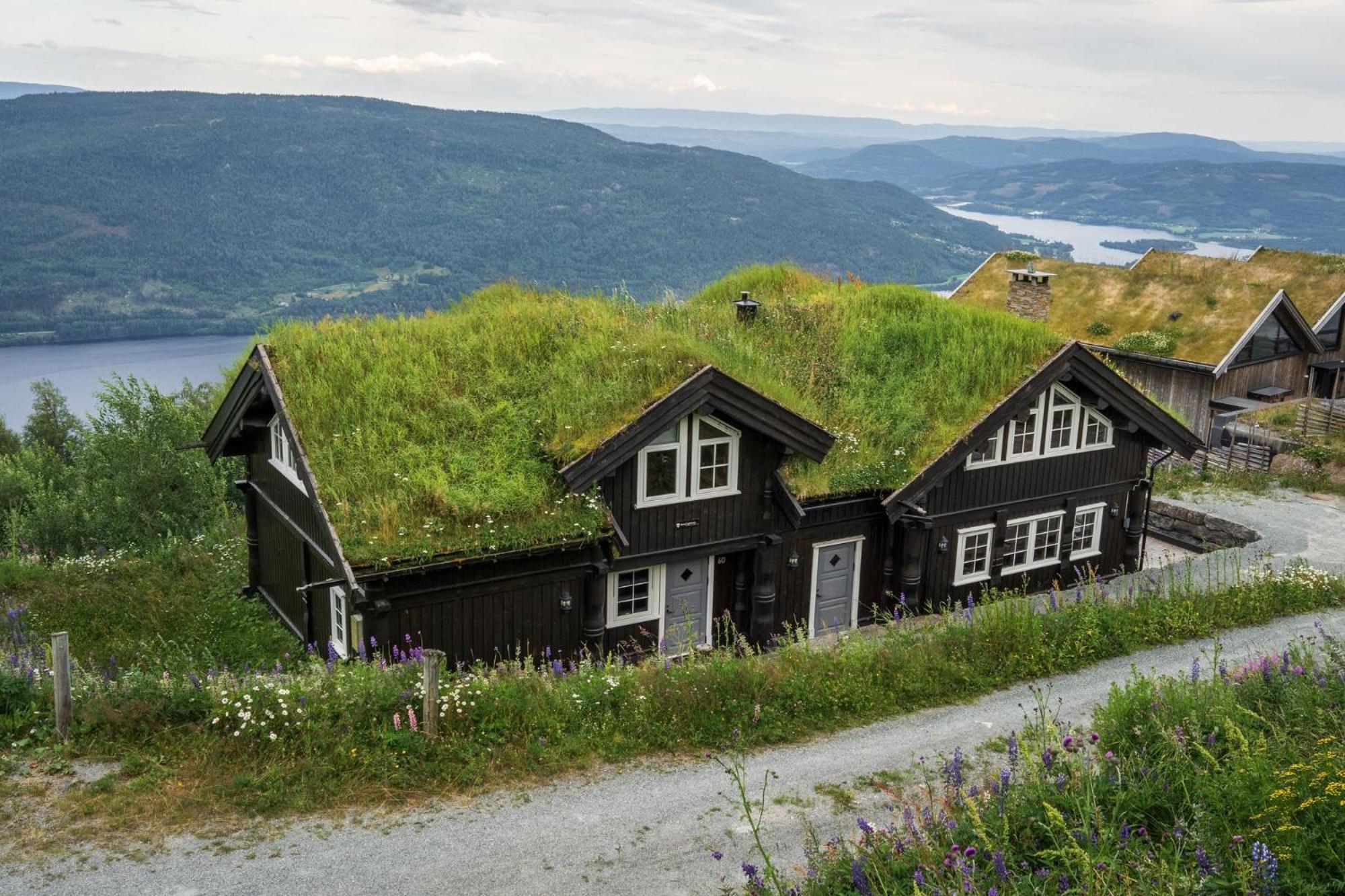 Norefjell - Storhytte Med Jacuzzi Og Fantastisk Beliggenhet Noresund Esterno foto